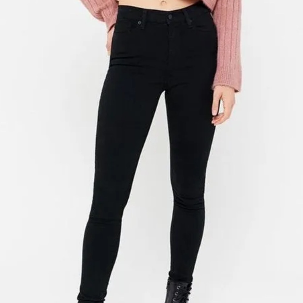 BDG Twig high rise cropped skinnies
